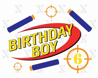Free Free Nerf Birthday Svg 133 SVG PNG EPS DXF File