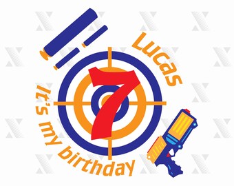 Free Free Nerf Birthday Svg 142 SVG PNG EPS DXF File