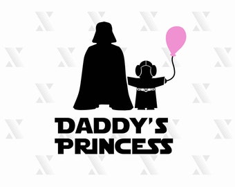 Free Free 136 Daddys Little Princess Star Wars Svg SVG PNG EPS DXF File