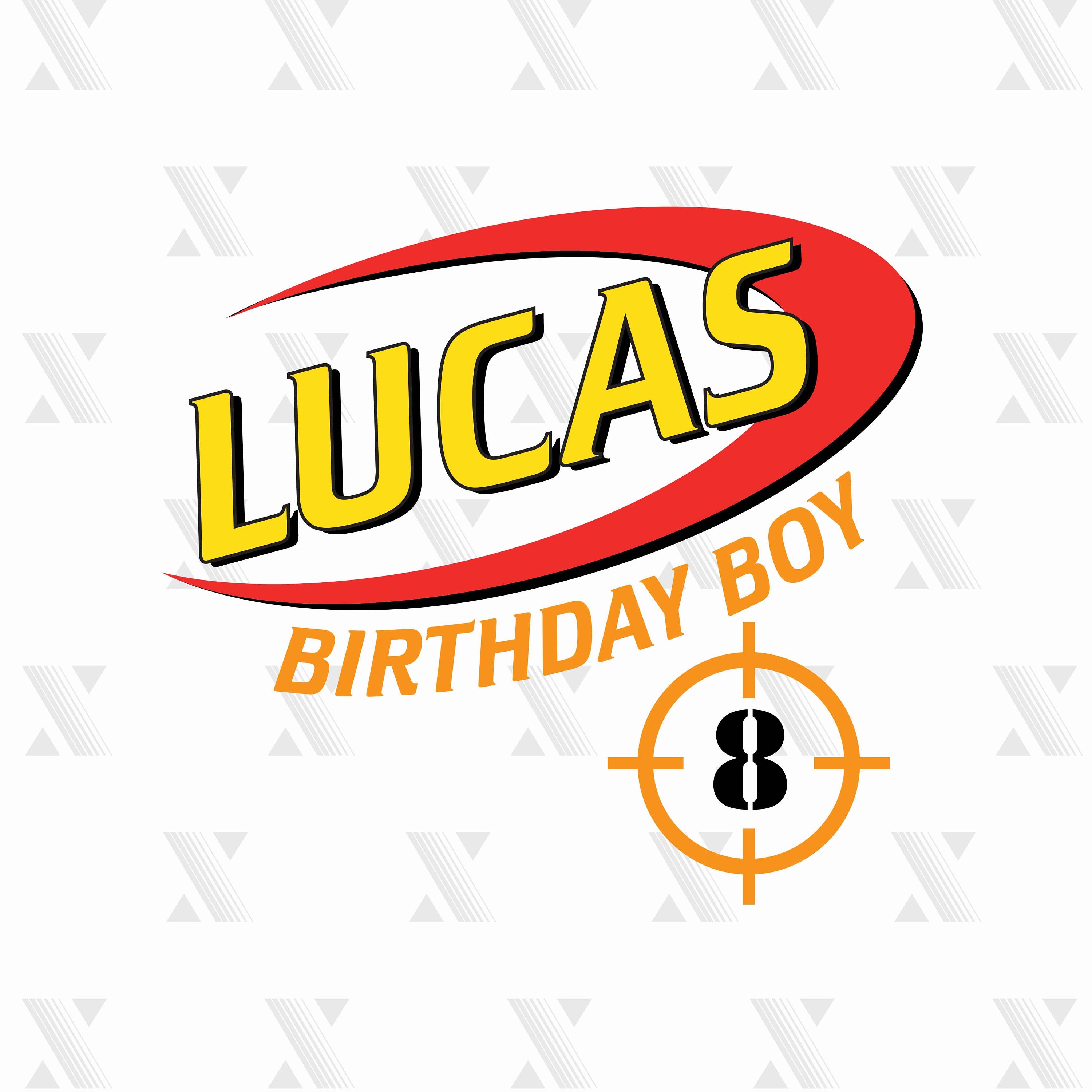 Birthday Nerf SVG DXF PNG included files for Cricut | Etsy