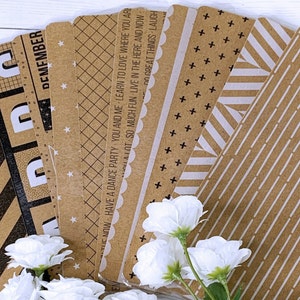 Conjunto de 10 sobres de efectivo, sobres de efectivo laminados, sistema de sobres de efectivo, billetera de efectivo, sobres de presupuesto, sobres laminados