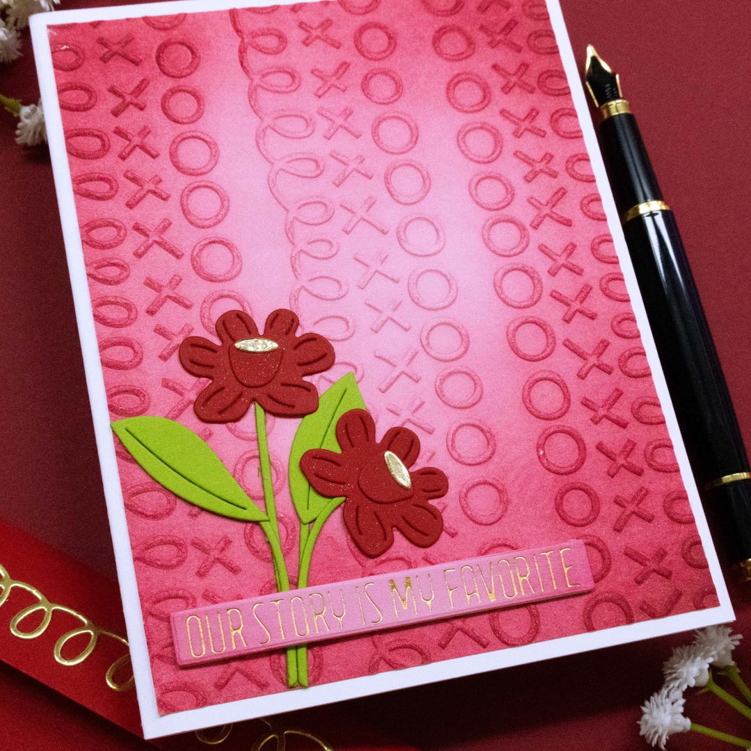 „Our Story Is My Favorite“ – Romantische Karte Für Valentinstag, Jubiläum Oder Einfach So