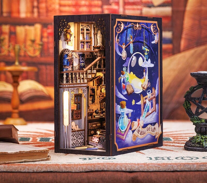 Buy CuteBee-Book Nook Mysterious Magic Shop DIY Wooden Puzzle