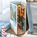 Island of Love Book nook, bookshelf insert,Bookshelf decoration DIY handmade splicing model gift creative gift 