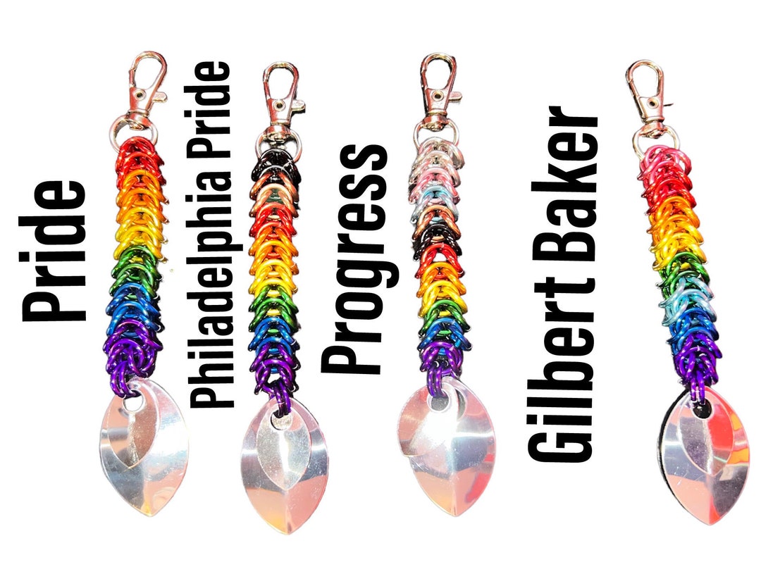 Alpha Keychains String Pride Pride Fidget Key Chains - Etsy