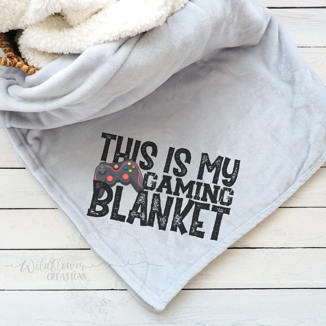 This is My Gaming Blanket, Gamer, Gamer Gift, Gamer Blanket, Gaming