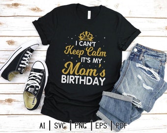 Download Mom Birthday Svg Etsy