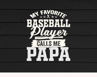 Download Baseball Papa Svg Etsy