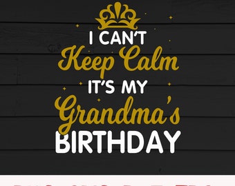 Download Grandma Birthday Svg Etsy