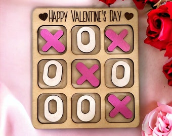 Valentine’s Day Tic Tac Toe Cards | Class Valentine’s Day party | Gifts for Kids