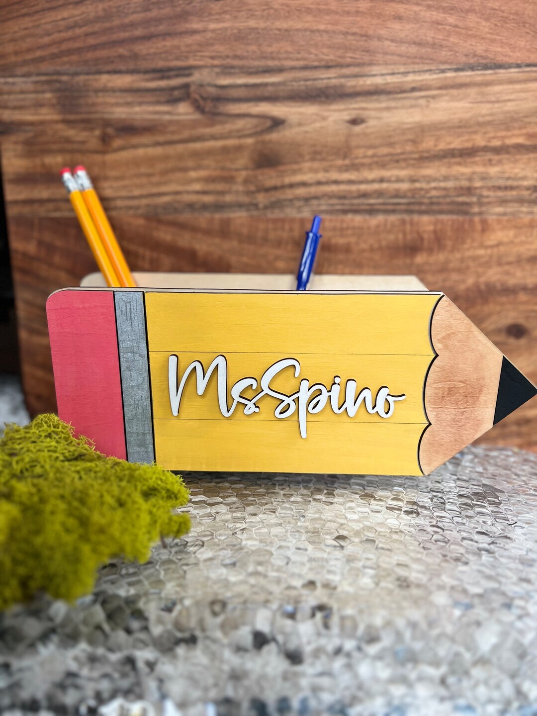 Personalized Teacher Pencil Holder | Teacher Appreciation Gift | Gift ...