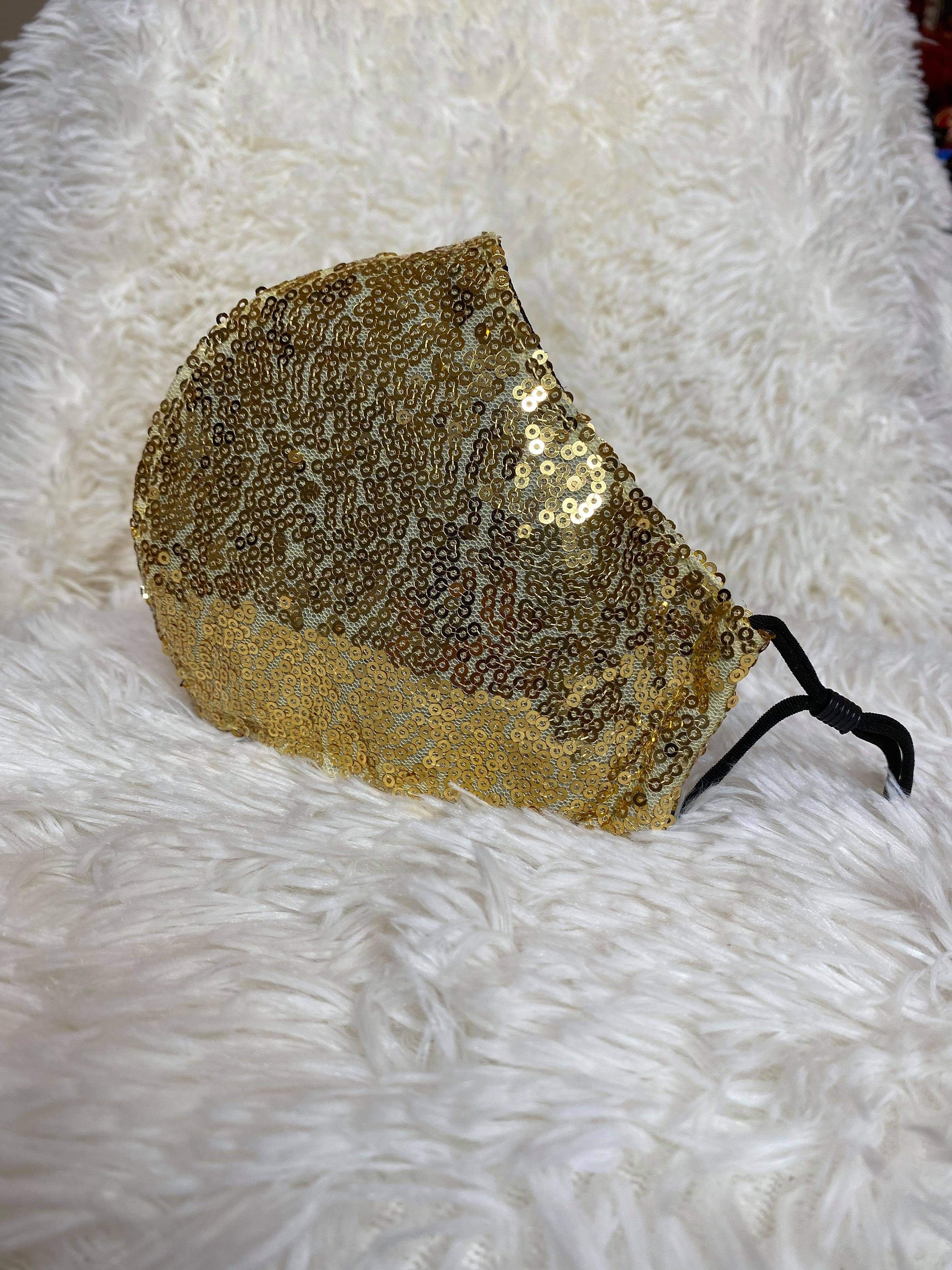 Sparkly Face Mask - Etsy