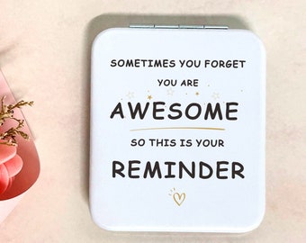 Retirement Gift, Personalized Makeup Pocket Mirror, Retirement Gift for Women, Coworker Retirement Gift, for Retiree Mirror, Boss Gifts