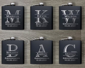 Groomsmen Gift, Groomsmen Proposal, Engraved Groomsmen Gifts Set, Bestman  Gift, Father of Bride Gift, Father of Groom Gift, Groomsman Flask