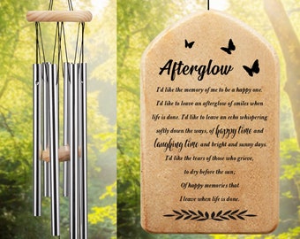 Memorial Wind Chime for Loss of Loved One Sympathy Wind Chime Bereavement Rememberance chimes for Loss of Father/Mother/Sister, Memorial