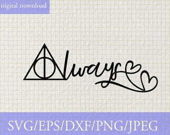 Harry Potter Always Svg Etsy
