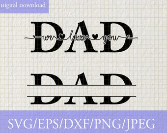 Download Dad Sign Svg Etsy