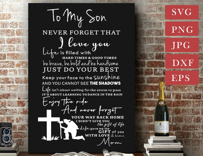 Free Free My Son Svg 788 SVG PNG EPS DXF File