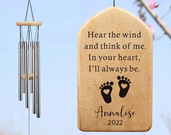 Custom Miscarriage Wind Chimes for baby Loss miscarriage gift for mom miscarriage Keepsake miscarriage remembrance Infant loss Memorial