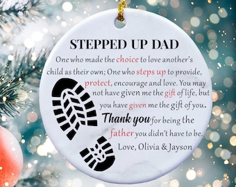 You Helped Me To Be Custom Encouragement Christmas Ornament Everything I am You Helped Me To Be Custom Encouragement Christmas Ornament Everything I am