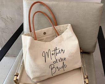 Mother of the Bride Gifts from Daughter Bride, Mother of Bride Tote Bag, Wedding Gifts for Mother of the Bride, Bridal Shower Gifts for Mom