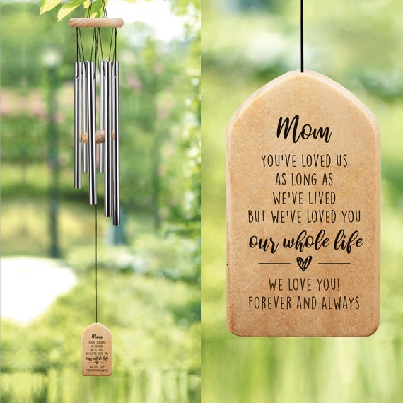 Mom Gift from Daughter or Son, Mother Wind Chime, Mother's Day Gift for Mom, Birthday, Gift Ideas, Christmas Gift for Mother, Love You Gift