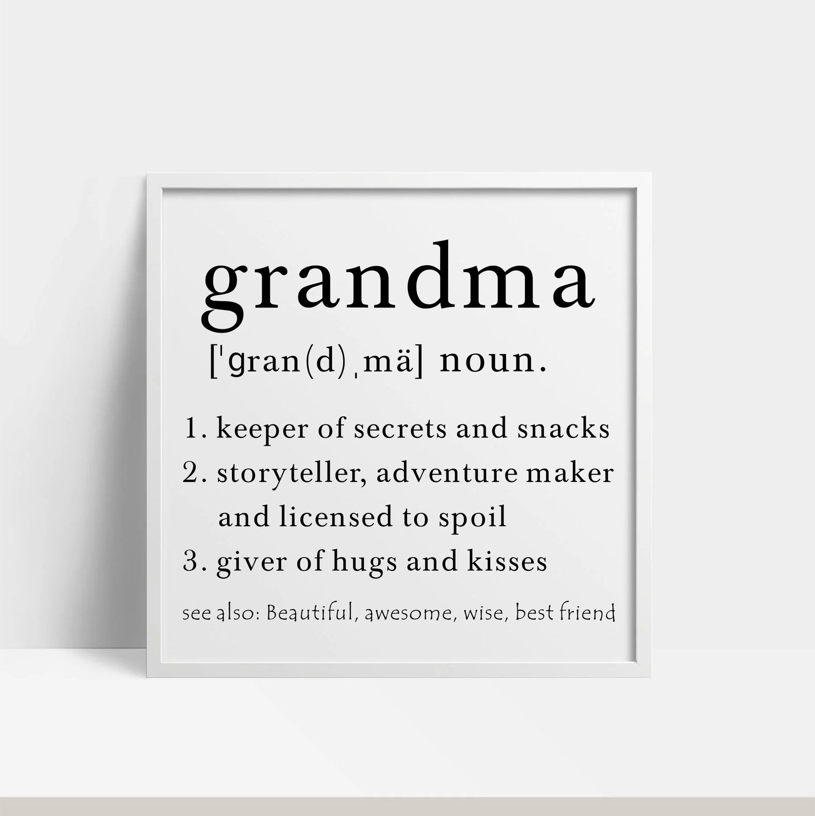 Grandma Definition Grandma Svg Grandma svg file Grandma Etsy