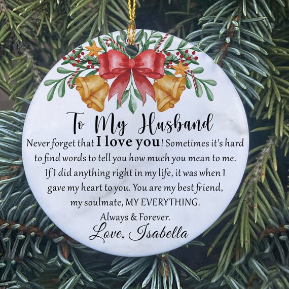 Husband ornament sale