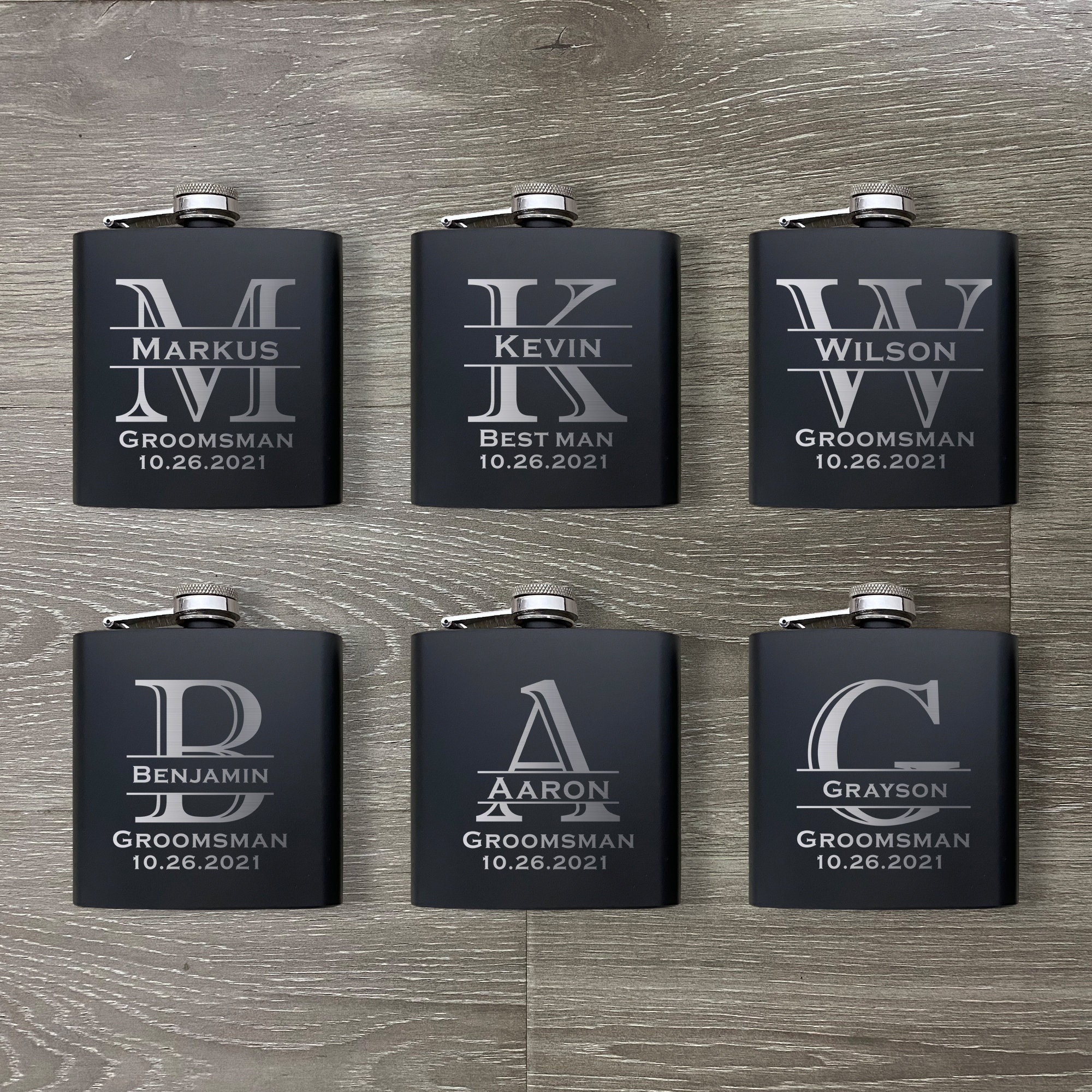 Engraved Groomsmen Gift Set