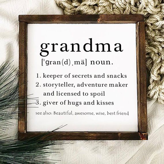 Download Grandma Definition Grandma Svg Grandma Svg File Grandma Etsy