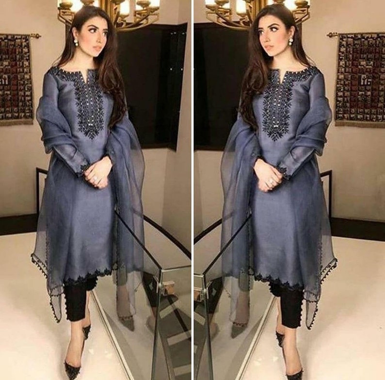 Latest Trending Pakistani Salwar Kameez Pakistani Wedding Dresses Indian dress Eid Style Suit Latest Salwar Kameez 2021