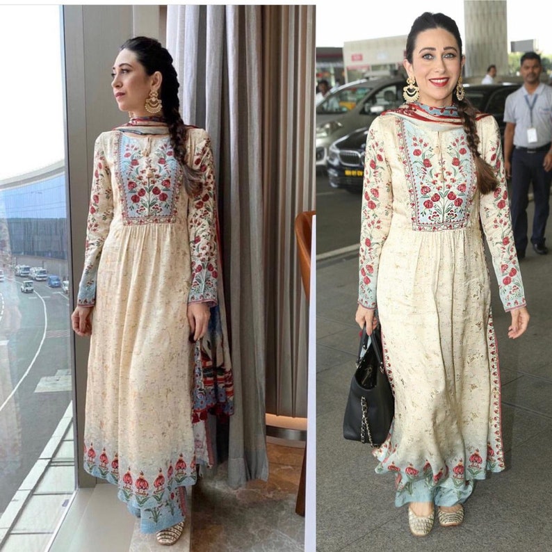 printed punjabi suit pics