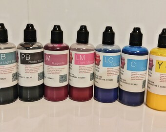 9X100ML Pigment Refillable Ink for 