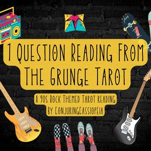 Eine Frage beantwortet mit dem Grunge Tarot ~ Kartenlegung