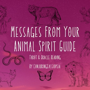 Qual é o seu animal espiritual + mensagem! - Leitura de Tarô + Oráculo
