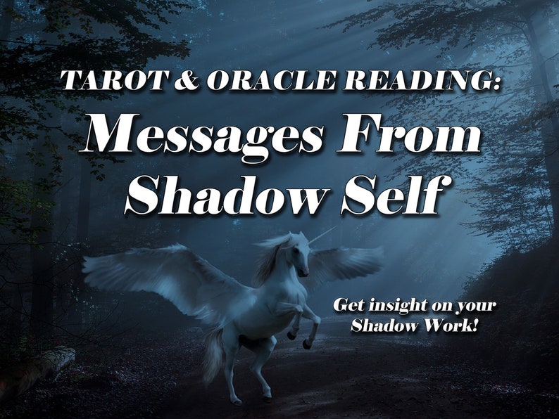 Shadow Work Tarot & Oracle Reading Messages from your Shadow Self image 1