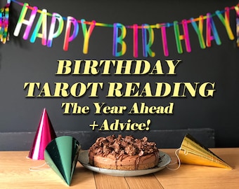 Birthday Tarot Reading { Year Ahead } A Great Gift!