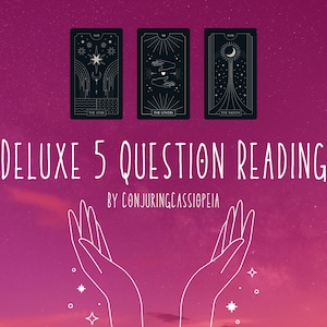 Deluxe Five Question Tarot Reading