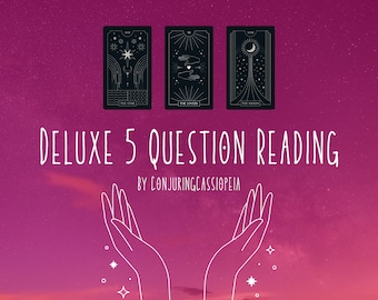 Deluxe Five Question Tarot Reading