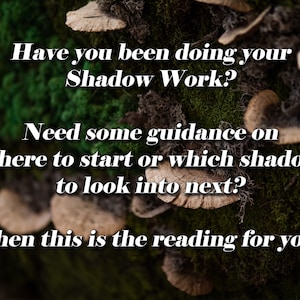 Shadow Work Tarot & Oracle Reading Messages from your Shadow Self image 2