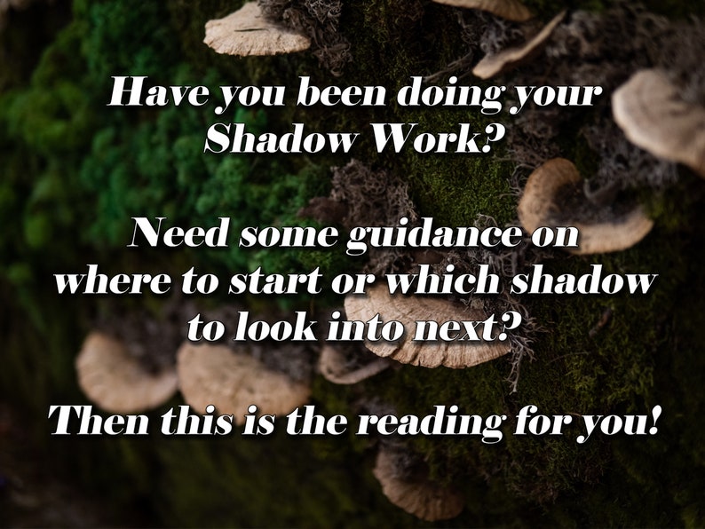 Shadow Work Tarot & Oracle Reading Messages from your Shadow Self image 2