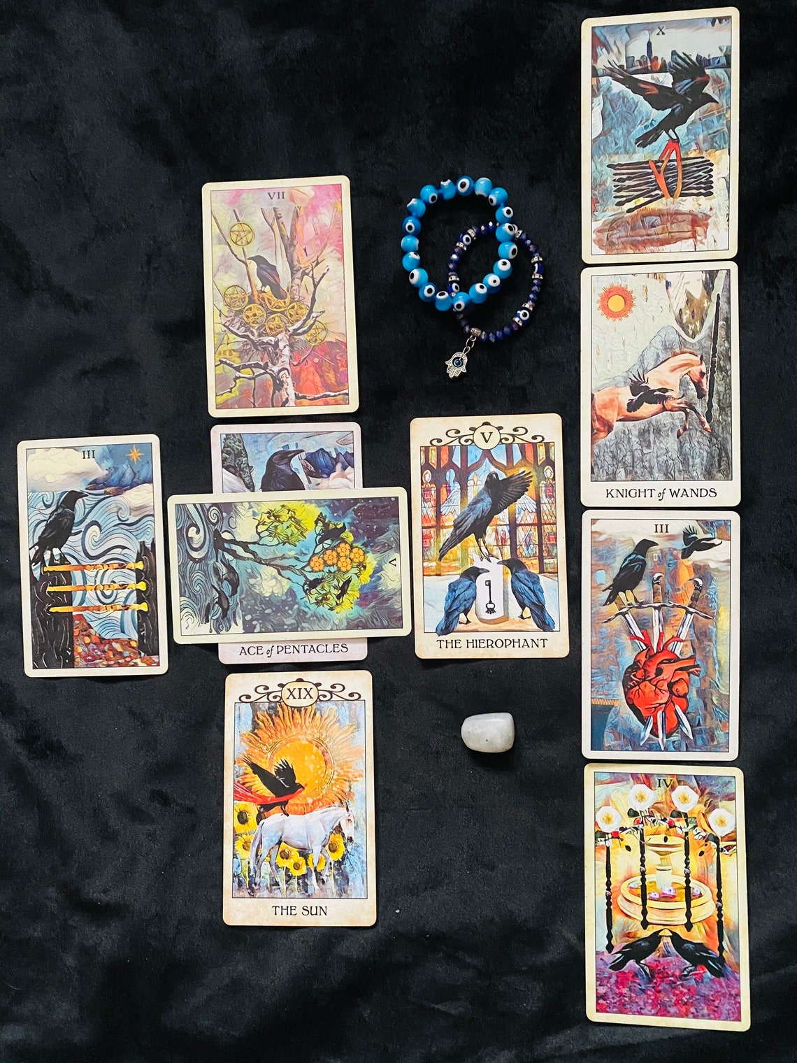 Ten Card Tarot Pull Celtic Cross Reading Etsy
