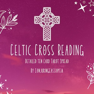 Tirada de Tarot de Diez Cartas - Cruz Celta l Lectura Detallada de Tarot de 10 Cartas