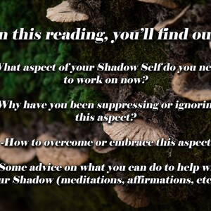 Shadow Work Tarot & Oracle Reading Messages from your Shadow Self image 3