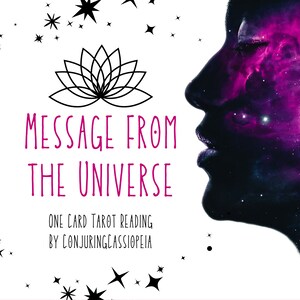 Lectura de tarot de una carta del universo