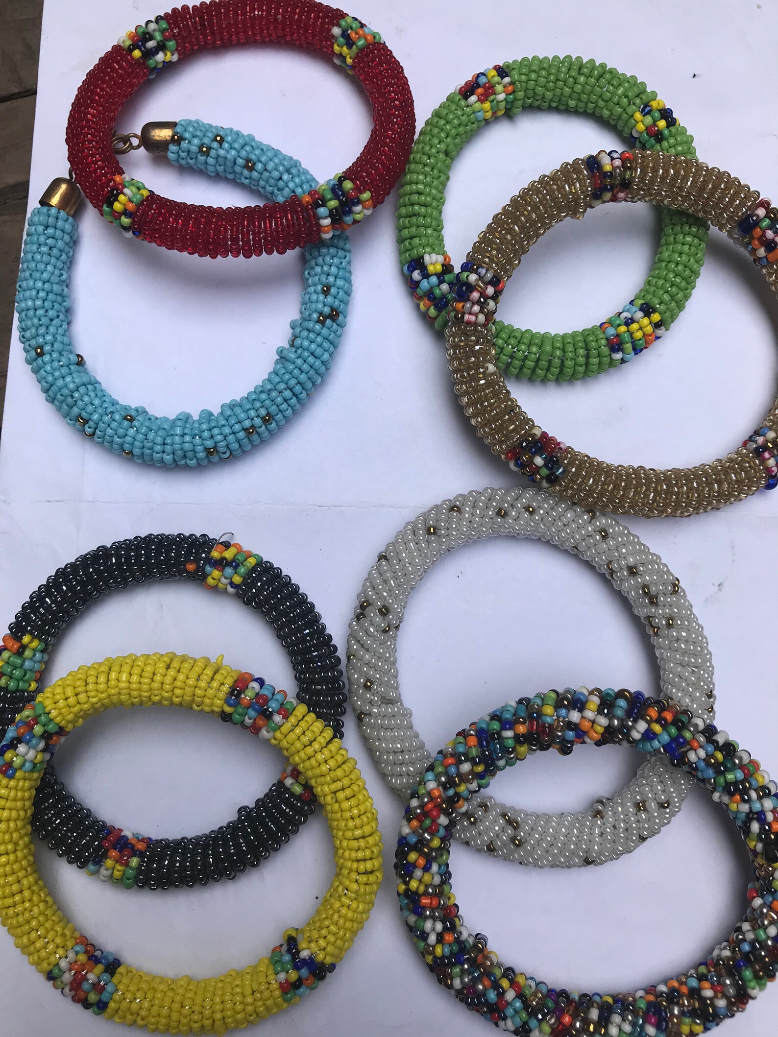 8 bracelets/Bangles/beaded bracelets/gift for her/wholesale Etsy