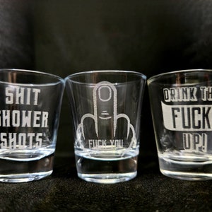 Vulgar Shot Glass Set - 30+ F*cking Options