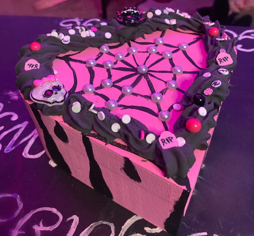 Pastel Goth Jewelry Boxes Etsy