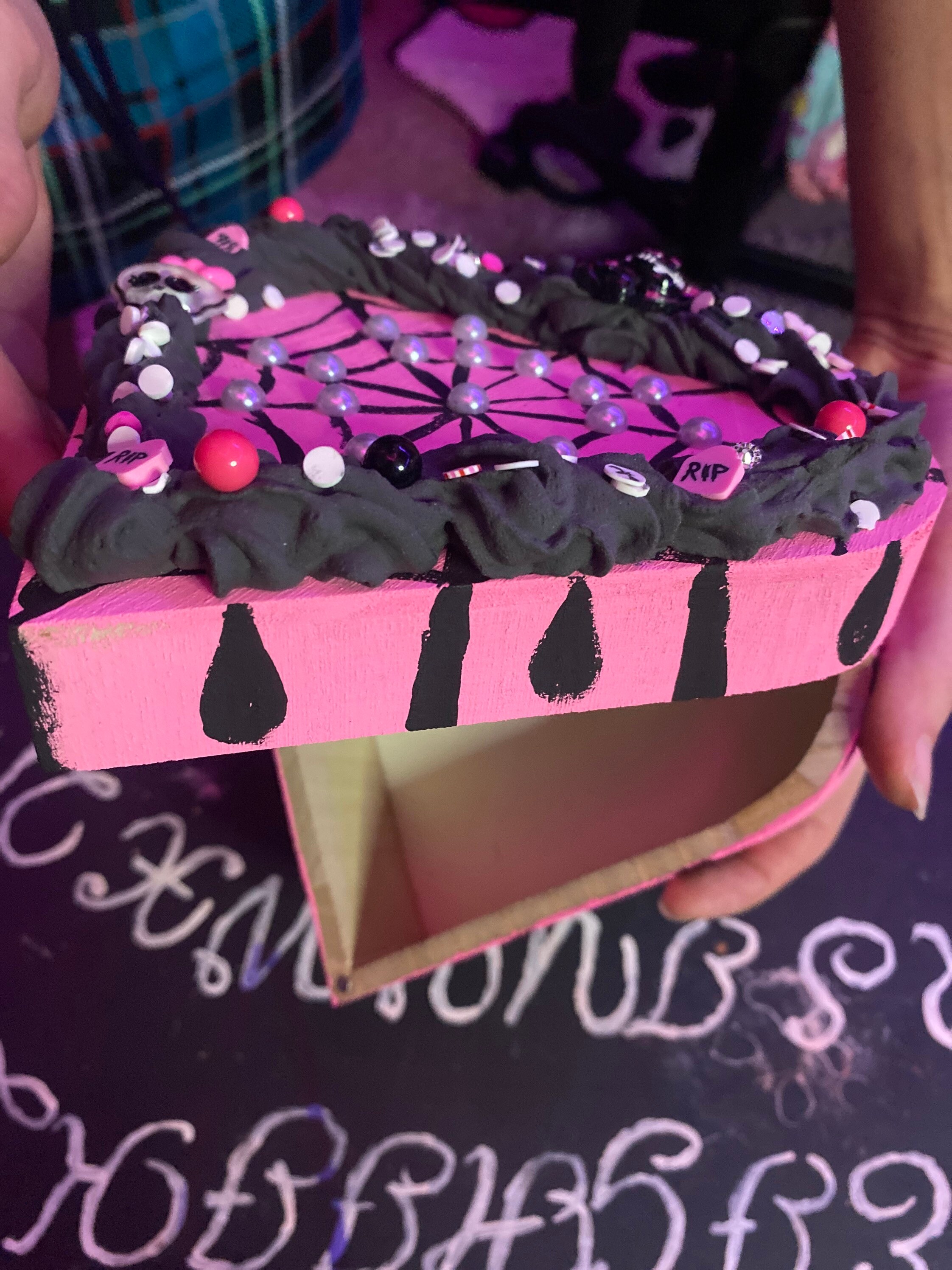 Pastel Goth Jewelry Boxes Etsy