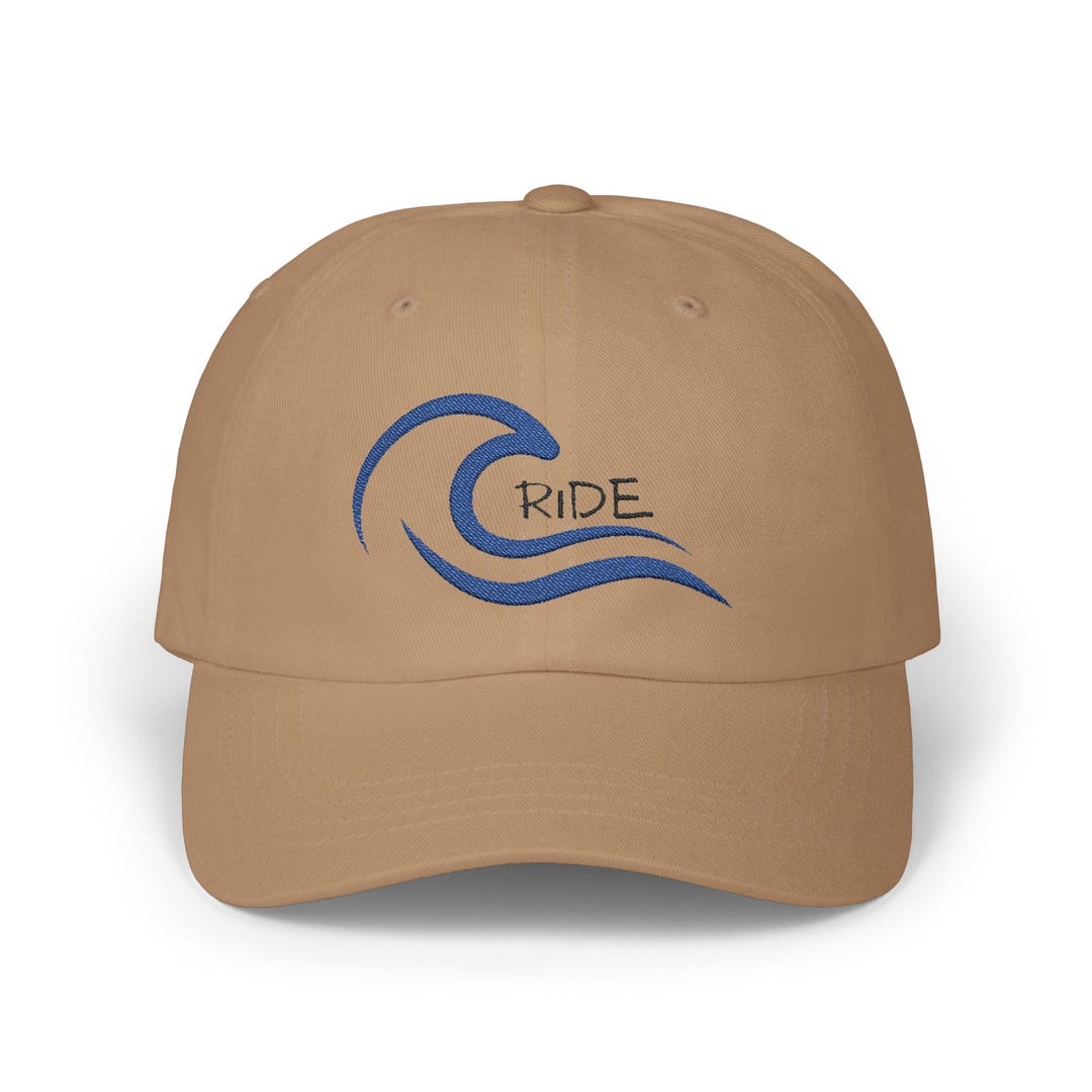 Surfer Cap Just Surf Embroidered Hat, Stylish White Cap for Surf Enthusiasts ...
